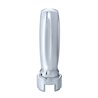 UP70610-M30X3.5 Thread-On Vegas Style Gearshift Knob With 13/15/18 Speed Adapter - Chrome/Vertical