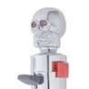 UP70611-Skull Head Gearshift Knob With 13/15/18 Speed Adapter - Chrome