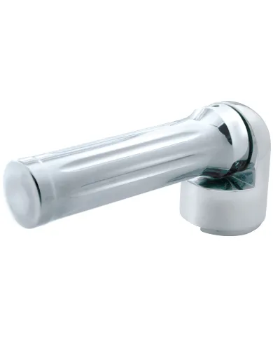 UP70623-Dallas Style Gearshift Knob With 13/15/18 Speed Adapter - Chrome/Horizontal