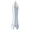 UP70628-Talladega Style 13/15/18 Speed Spike Gearshift Knob - Chrome/Vertical