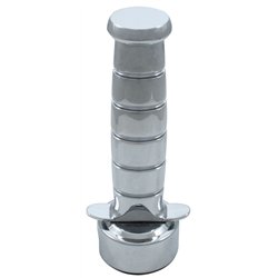 UP70637-U.S.M.C. Fighting Knife Style Handle Gearshift Knob With 13/15/18 Speed Adapter - Chrome