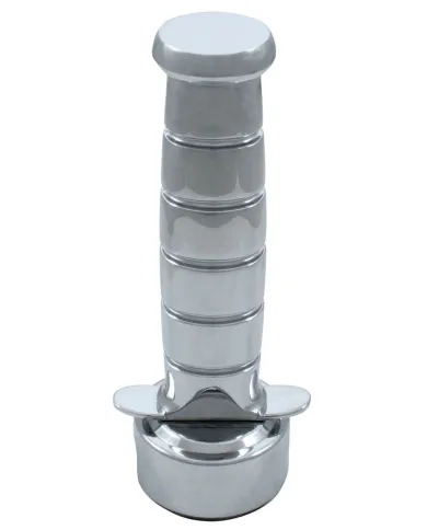 UP70637-U.S.M.C. Fighting Knife Style Handle Gearshift Knob With 13/15/18 Speed Adapter - Chrome