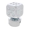 UP70654-Dice Gearshift Knob With 13/15/18 Speed Adapter - Chrome