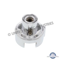 UP70664B-Gearshift Adapter W/LED Mount For Eaton-Fuller 13/15/18 Speed - Chrome/Vertical (Bulk)