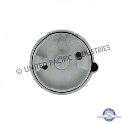 UP70664B-Gearshift Adapter W/LED Mount For Eaton-Fuller 13/15/18 Speed - Chrome/Vertical (Bulk)