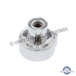 UP70665B-Gearshift Adapter W/LED Mount For Eaton-Fuller 9/10 Speed - Chrome/Vertical (Bulk)