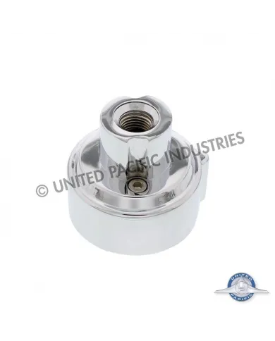 UP70665B-Gearshift Adapter W/LED Mount For Eaton-Fuller 9/10 Speed - Chrome/Vertical (Bulk)