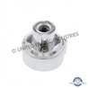 UP70665B-Gearshift Adapter W/LED Mount For Eaton-Fuller 9/10 Speed - Chrome/Vertical (Bulk)