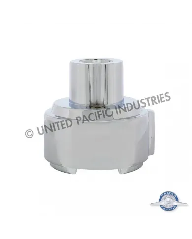 UP70665B-Gearshift Adapter W/LED Mount For Eaton-Fuller 9/10 Speed - Chrome/Vertical (Bulk)