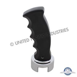 UP70667-Pistol Grip Gearshift Knob With 13/15/18 Speed Adapter - Black