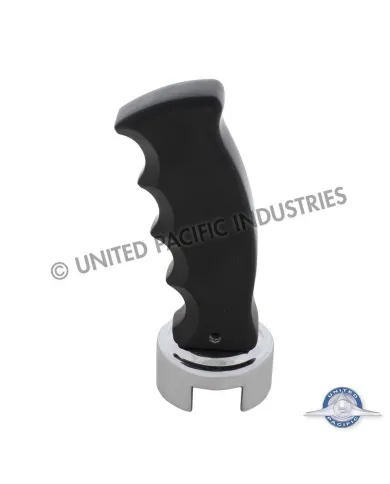 UP70667-Pistol Grip Gearshift Knob With 13/15/18 Speed Adapter - Black