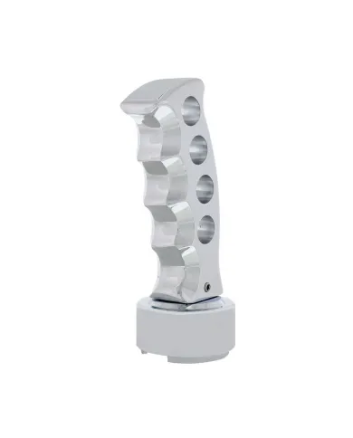 UP70683-Gatling Style Gearshift Knob With 13/15/18 Speed Adapter - Chrome
