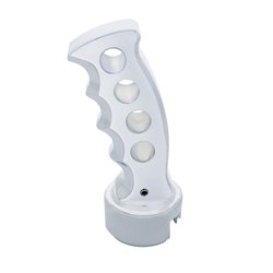 UP70683-Gatling Style Gearshift Knob With 13/15/18 Speed Adapter - Chrome