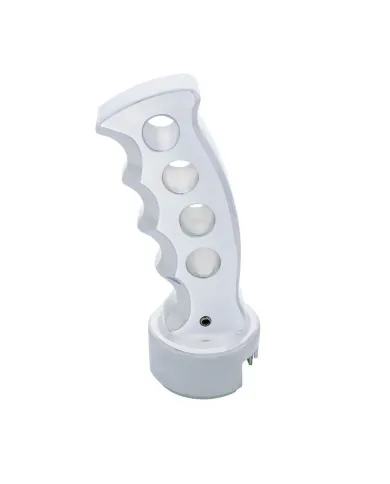 UP70683-Gatling Style Gearshift Knob With 13/15/18 Speed Adapter - Chrome
