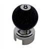 UP70686-Number 8 Pool Ball Gearshift Knob With Glitter For 13/15/18 Speed Eaton Style Shifters