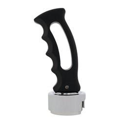 UP70694-Slot Style Gearshift Knob With 13/15/18 Speed Adapter - Black
