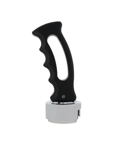 UP70694-Slot Style Gearshift Knob With 13/15/18 Speed Adapter - Black
