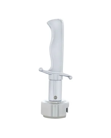 UP70695-Dagger Gearshift Knob With 13/15/18 Speed Adapter - Chrome