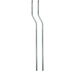 UP86130-Stainless Steel Bumper Guide - Amber (Pair)