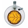 UP86503-8-1/2" 430 Stainless Steel Convex Mirror With LED - Driver