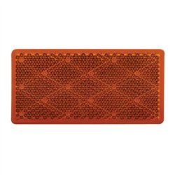 UP30707-Rectangular Quick Mount Reflector - Amber
