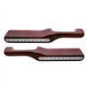 UP87996-Wood Armrest With LED Light For Peterbilt- Red LED/Clear Lens (Pair)