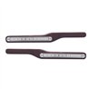 UP87997-Wood Armrest With LED Light For Peterbilt- White LED/Clear Lens (Pair)