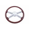 UP88128-18" Skull Steering Wheel With Hub & Horn Kit  - Freightliner 1989-July 2006