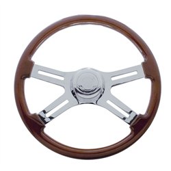 UP88130-18" 4 Spoke Steering Wheel With Hub & Horn Kit  - Freightliner 1989-July 2006