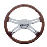 UP88130-18" 4 Spoke Steering Wheel With Hub & Horn Kit  - Freightliner 1989-July 2006