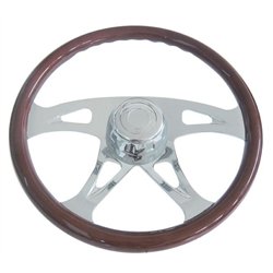 UP88132-18" Boss Steering Wheel With Hub & Horn Kit  - Freightliner 1989-July 2006
