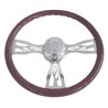 UP88133-18" Flame Steering Wheel With Hub & Horn Kit  - Freightliner 1989-July 2006