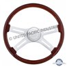 UP88143-18" 4 Spoke Steering Wheel With Hub & Horn Kit - International