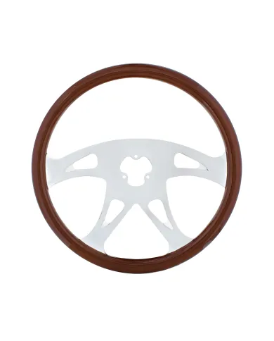 UP88218-18" Chrome Boss Steering Wheel