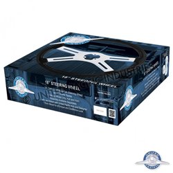 UP88237-18" Carbon Black Steering Wheel