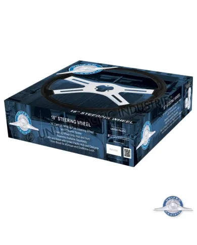 UP88237-18" Carbon Black Steering Wheel