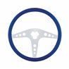 UP88244-18" Color GT Steering Wheel - Electric Blue