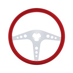 UP88245-18" Color GT Steering Wheel - Indigo Red