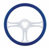 UP88246-18" Color Blade Steering Wheel - Electric Blue