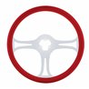 UP88247-18" Color Blade Steering Wheel - Indigo Red