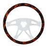 UP88249-18" Flame Steering Wheel With Hydro-dip Finish Wood - Boss