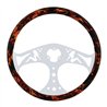 UP88250-18" Flame Steering Wheel With Hydro-dip Finish Wood - Lady