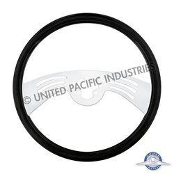 UP88258-18" Carbon Black Steering Wheel - 2 Spoke