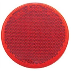 UP30726-2 3/16" Round Quick Mount Reflector - Red