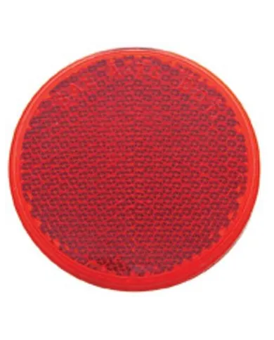 UP30726-2 3/16" Round Quick Mount Reflector - Red