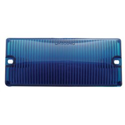 UP30847-2-3/16" x 5-3/16" Door Light Lens - Blue