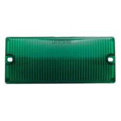 UP30848-2-3/16" x 5-3/16" Door Light Lens - Green