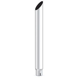 UPM4-65-084-6" Mitred Reduce To 5" I.D. Bottom Exhaust - 84" L