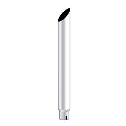 UPM4-75-108-7" Mitred Reduce To 5" I.D. Bottom Exhaust - 108" L