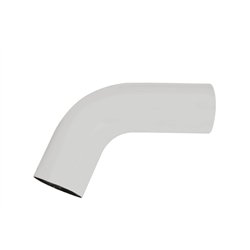 UPPB359-E68-55-Chrome 68 Degree Angled Exhaust Elbow For Peterbilt 359 - Straight 5" OD To 5" OD